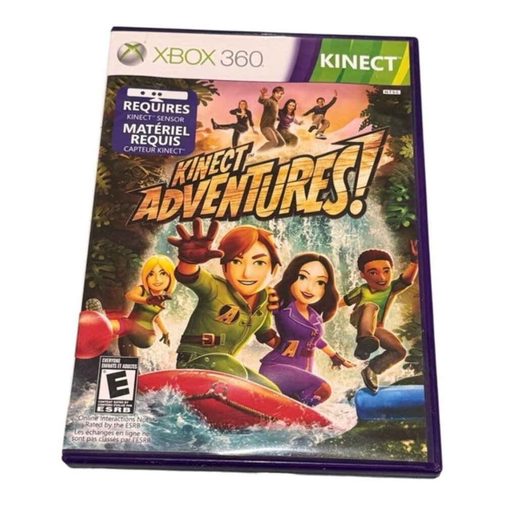 Kinect Adventures Xbox 360 Video Game Complete Manual Tested Microsoft